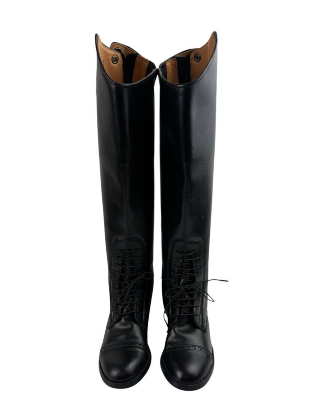 *NWOB EquiStar Equestrian Field Boots Size 6.5 Wide Black Paddock Jodphur Sports